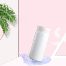 Tasse isotherme en acier inoxydable 200 ml blanche
