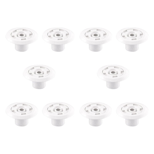 10 buses de sortie de piscine rotatives, ABS, 11 cm