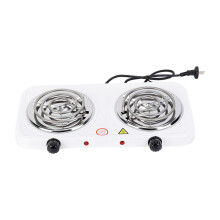 Electric Cooktop Compact Double Burner 2000W