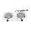 Electric Cooktop Compact Double Burner 2000W 1