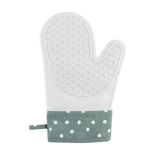 Gants de cuisine isolants verts pour four (1 paire)
