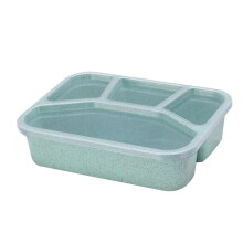 Ensemble de boîtes à lunch réutilisables à 4 compartiments