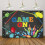 Retro videospil fest baggrund vinyl 3x5FT 1