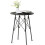 Metal Round Patio Side Table – Weatherproof, Adjustable 1
