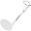 Support pour poupée réglable en métal blanc avec base stable 3