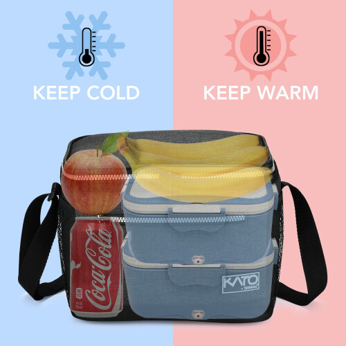 Μονωμένη τσάντα φαγητού 7,8 λίτρα – 600D Oxford Cooler Tote 1