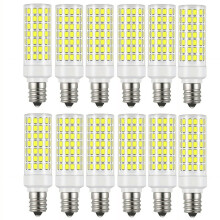 EASTIN12 ampoules LED E12 10W jaune chaud 110-220V
