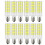 EASTIN12 ampoules LED E12 10W jaune chaud 110-220V 1