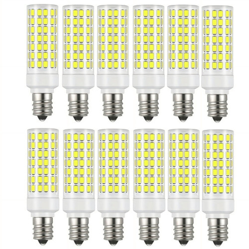 EASTIN12 ampoules LED E12 10W jaune chaud 110-220V