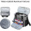 Sac de transport CURMIO pour cafetière Keurig K-Mini – Gris 3