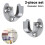 Supports de tringle à rideau de douche en forme de U, robustes, 2 pièces 2