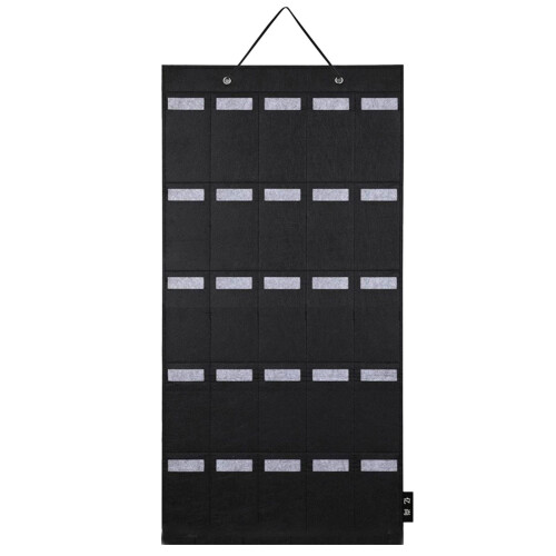 Wall-Mount Sunglass Organizer with Rope – 25 Slots 1