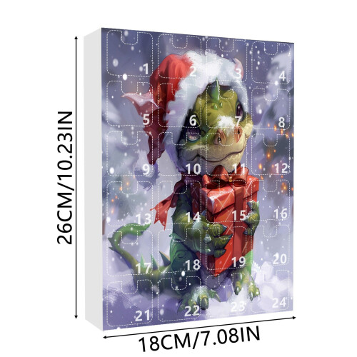 Calendrier de l'Avent Dragon – 24 décorations en acrylique 2