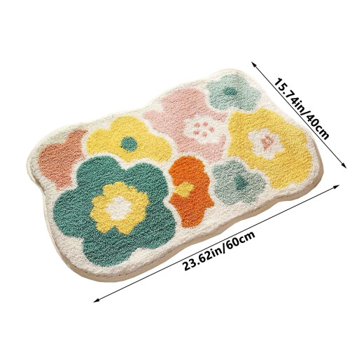 Honeeladyy soft thick bedroom carpet non-slip small size 2