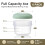 Recipiente alimentare din plastic reutilizabile de 4 oz cu capace 5