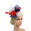 Γυναικεία κορδέλα Vintage Fascinator σε σκούρο μπλε χρώμα 4