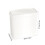 Plastic Bathroom Trash Can with Press Lid 28x27.3x13.5cm 3