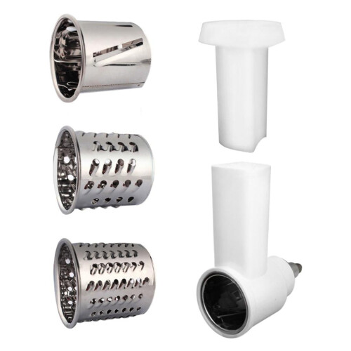 White Stand Mixer Slicer Shredder Attachment 1
