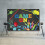Retro videospil fest baggrund vinyl 3x5FT 3