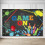 Retro videospil fest baggrund vinyl 3x5FT 4