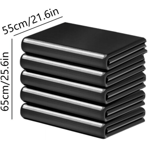 Kraftiga svarta soppåsar 50-60 gallon 100-pack 2