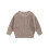 Kids Sweater Round Neck Long Sleeve Khaki Pullover for Boys 3