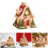 Kerstdecoratie voor aromatherapiebrander (10 cm) 2