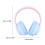 Bluetooth-ANC-Headset 40mm Blau 400mAh 3.5mm 2