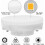 Συσκευασία 4 λαμπτήρων LED GX53 7W 3000K Θερμό Λευκό Χωρίς Ρύθμιση Φωτισμού 2
