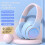 Bluetooth-ANC-Headset 40mm Blau 400mAh 3.5mm 9