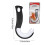 Apriscatole ad anello – Bianco e nero, 15x9x0,8 cm 4