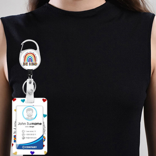 Lanière pour enseignant avec porte-badge – Réglable et détachable 2