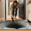 3D Endless Abyss Deurmat – Antislip, HD-print, 50x80cm 5