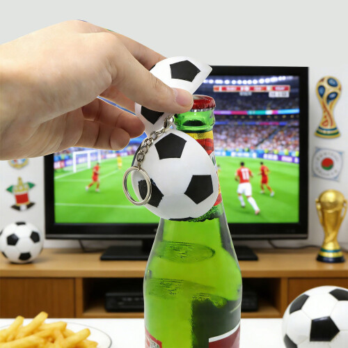 Creative Soccer Ball Shape Bottle Opener And Refrigerator-1 2 2
