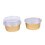 Pirottini rotondi in alluminio per cupcake, 50 pezzi 4