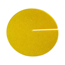 Lot de 6 sous-verres en acrylique, carrés de 10 cm