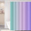 Perdea de duș cu gradient albastru-violet, 183x213 cm, poliester 1