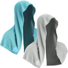 Serviette rafraîchissante à capuche – Protection UV pour le cou et le visage