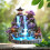 Desktop Rockery Fountain with Humidifier 1