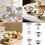 Stainless Steel Snacks Bowl Tall Footed Ice Cream Cup Dish-1 3