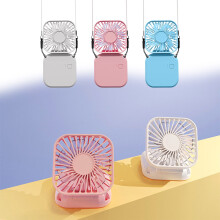 Prenosný nabíjateľný ručný ventilátor s USB – 3 rýchlosti, 180