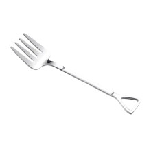 Tarjoiluhaarukka ruostumattomasta teräksestä, 12 cm