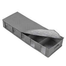 Boîte de rangement sous le lit – Pliable en tissu non tissé, 97 x 33 x 15 cm