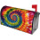 Capa magnética para caixa de correio com estampa tribal tie-dye, 53 x 46 cm (21 x 18 polegadas). 1