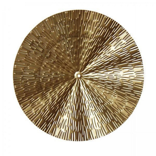 Wrought Iron Round Wall Art – 15 cm, 3 Pack