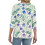 Women's sleeve V-neck T-shirts for Spring  comfortable,-Multi S 6