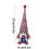 Patriotic Gnome Decor Resin 1 Piece 3