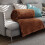 Fleece Throw Blanket Coffee 59x39 in 4