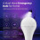 Lot de 4 ampoules LED rechargeables E26/E27 12W 5000K 3