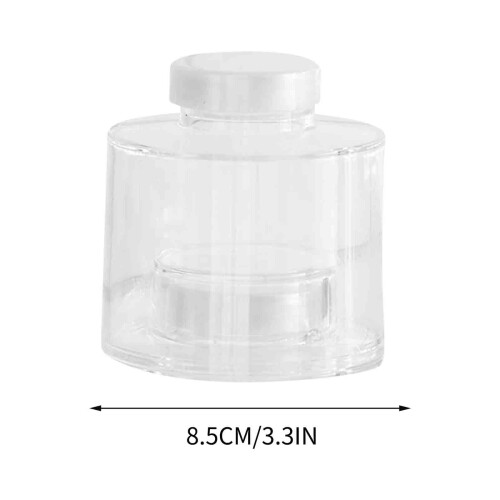 Borcane de condimente stivuibile din plastic transparent, pachet de 6 2
